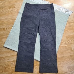 Reitmans Women's Grey Straight Leg Rayon Dress Pants size 9